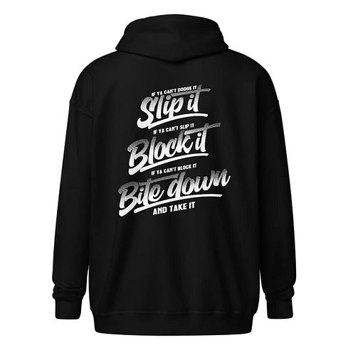 New Merch on me online store 😬😬😬
🥊If ya can’t dodge it - SLIP IT🥊
🥊If ya can’t slip it - BLOCK IT🥊
🥊If ya can’t block it - BI...