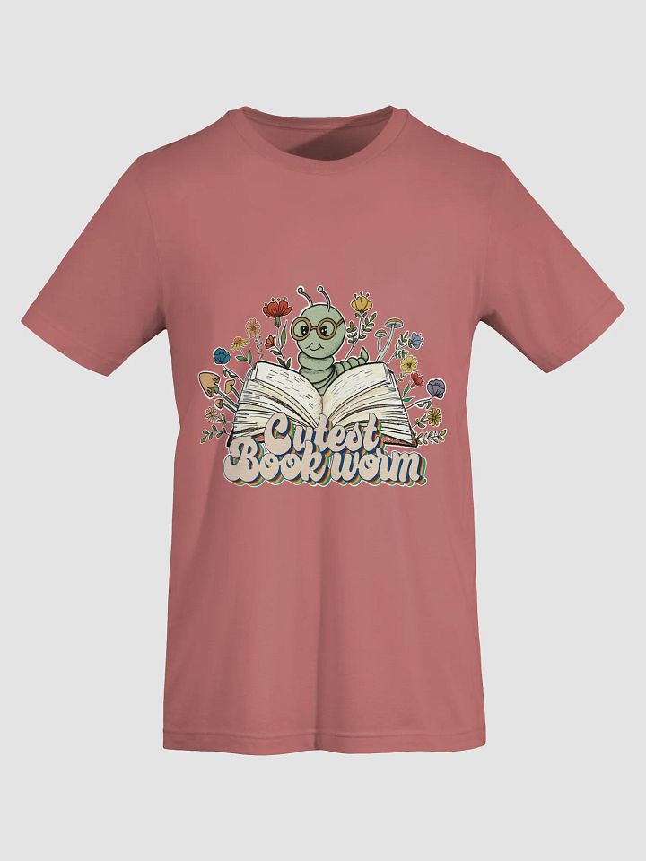 Cutest Bookworm T shirt all Colors product image (2)