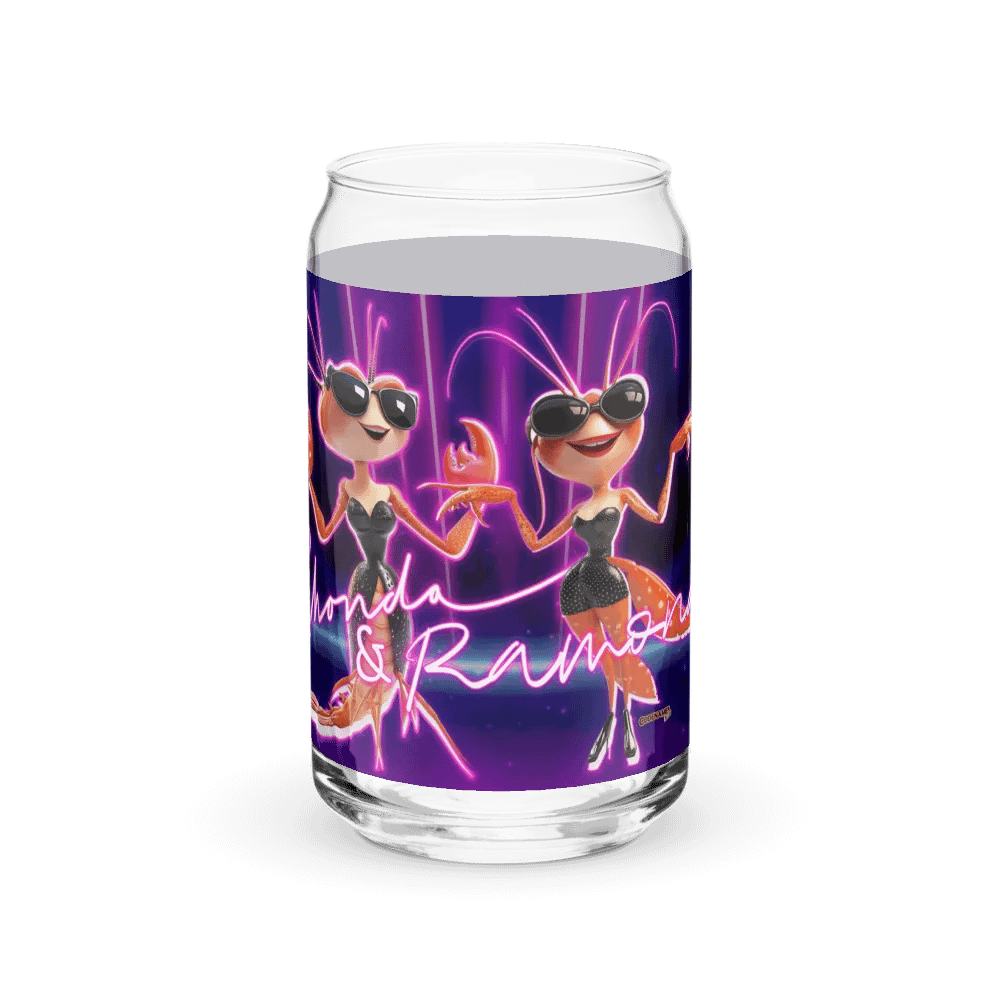 Rhonda & Ramona Beer Can Glass product image (1)