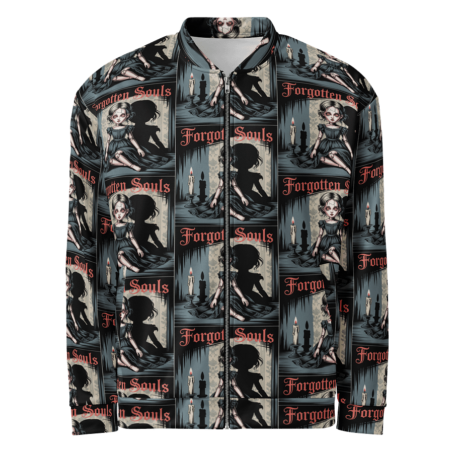 Midnight Veil Designs 'Forgotten Souls' Gothic Bomber Jacket product image (1)