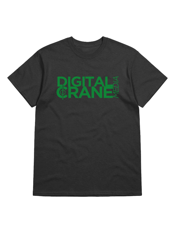 Digital Crane Media | Green Logo Tee product image (1)