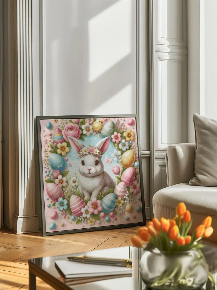 Easter Bunny Wreath product image (2)