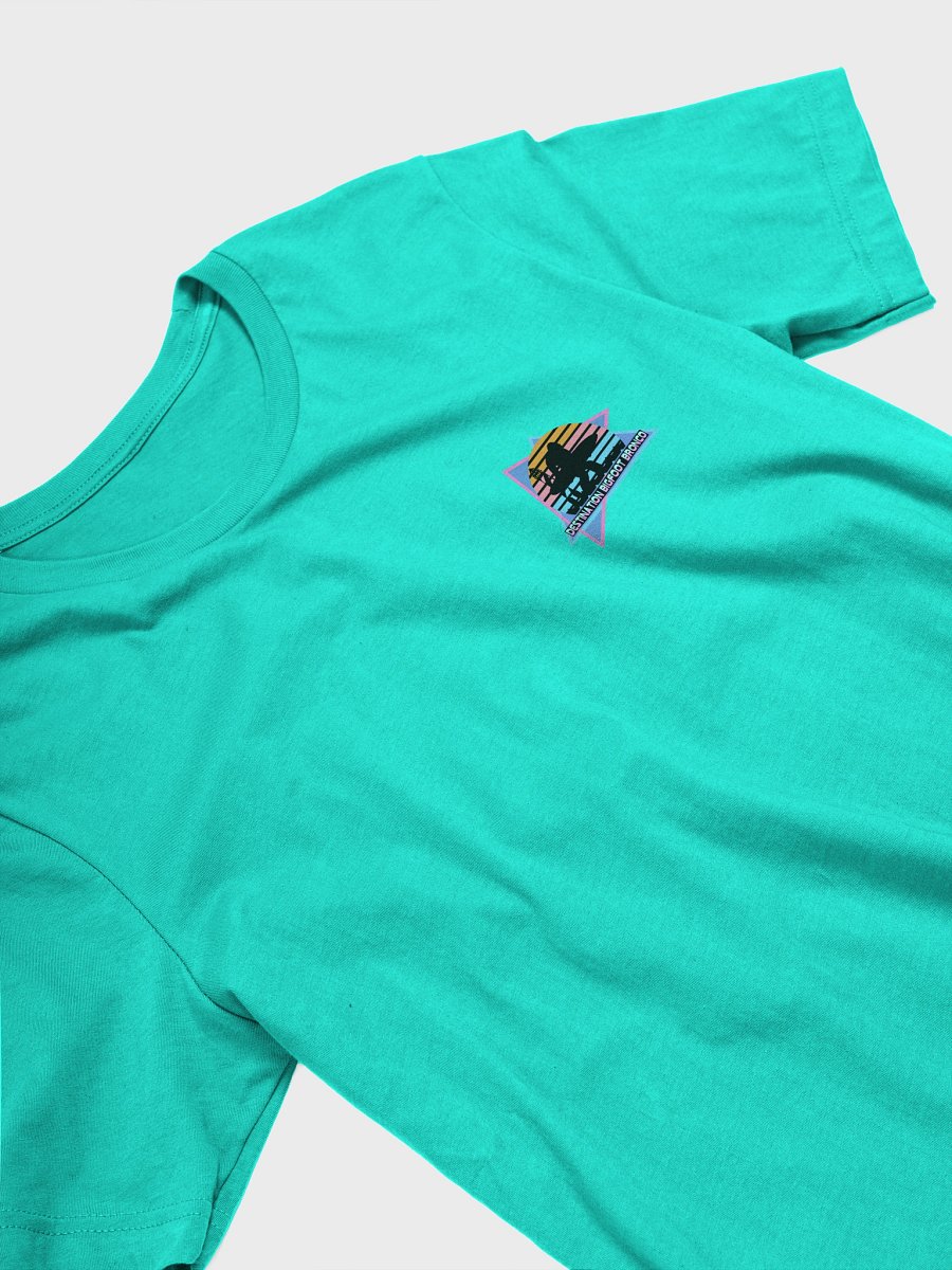 Destination Bigfoot Bronco Retro-Inspired T-Shirt (Teal) product image (3)