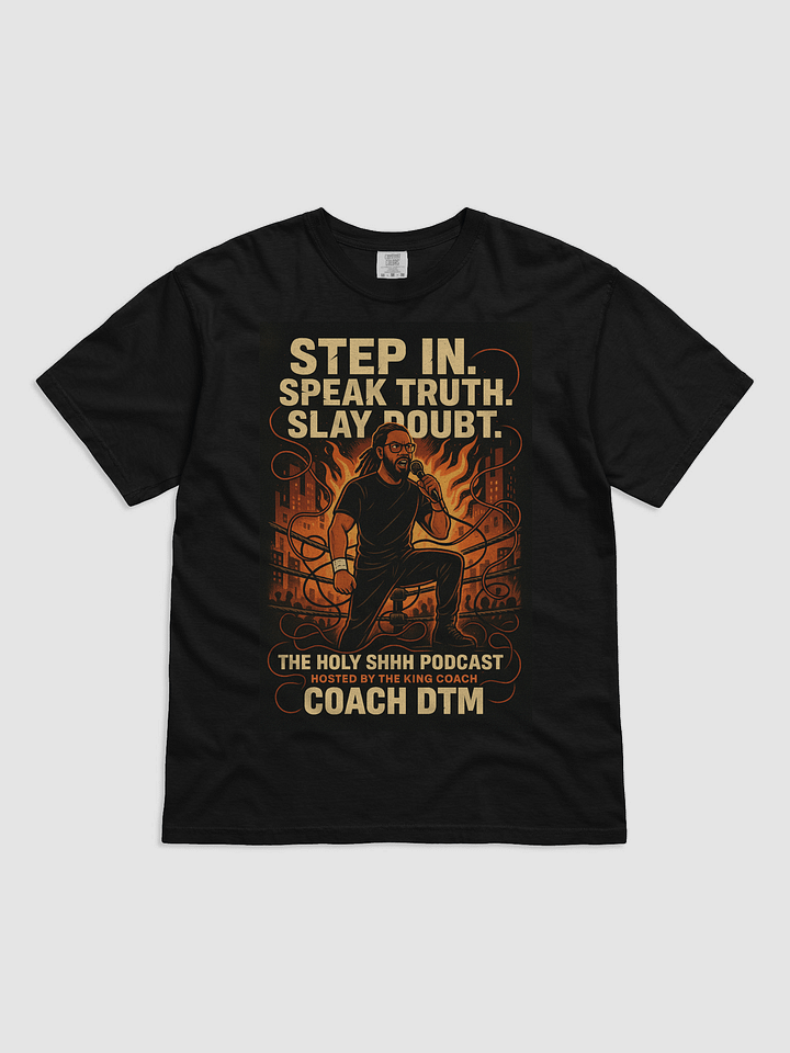 Coach DTM "speak truth" T-shirt product image (1)