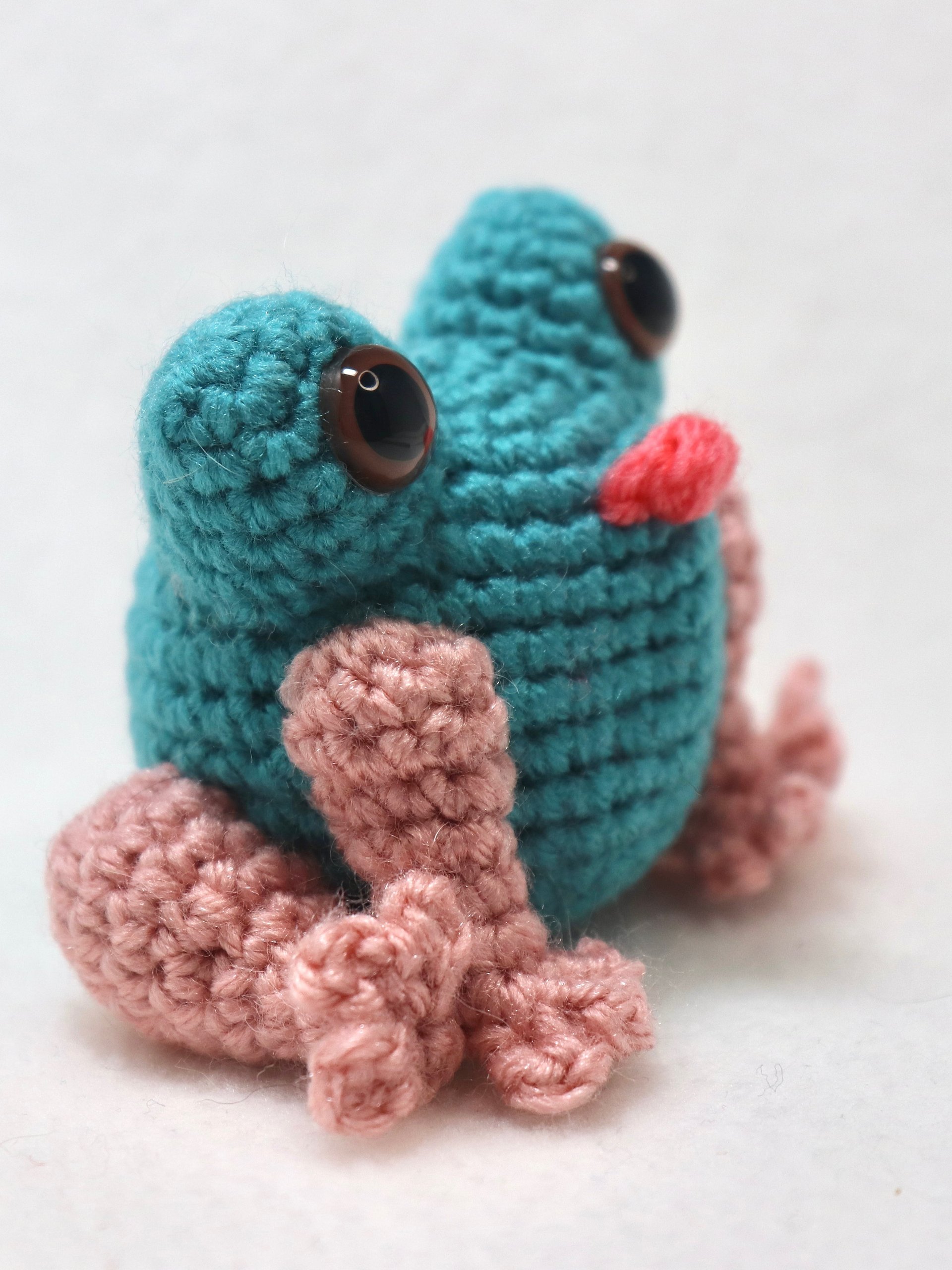 Teal and Pink Frog product image (3)