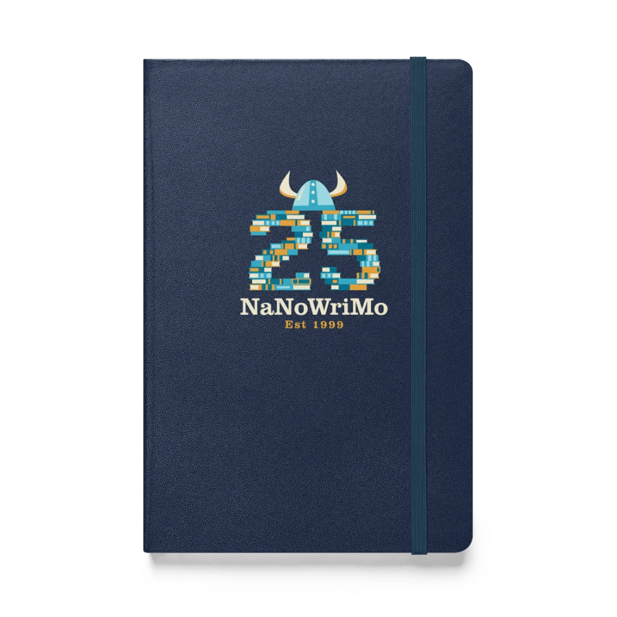 NaNoWriMo Bound Logo Notebook - 25th Anniversary product image (1)