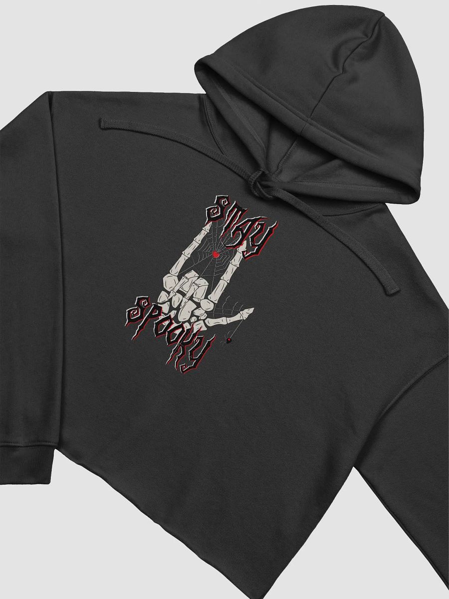 Stay Spooky! Skeleton Crop Hoodie product image (9)