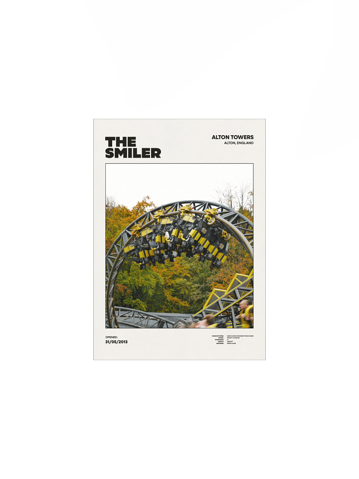 The Smiler Premium Poster product image (1)