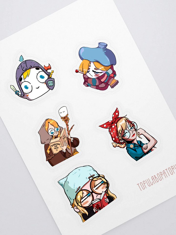 Tofu Stickers Pack product image (1)