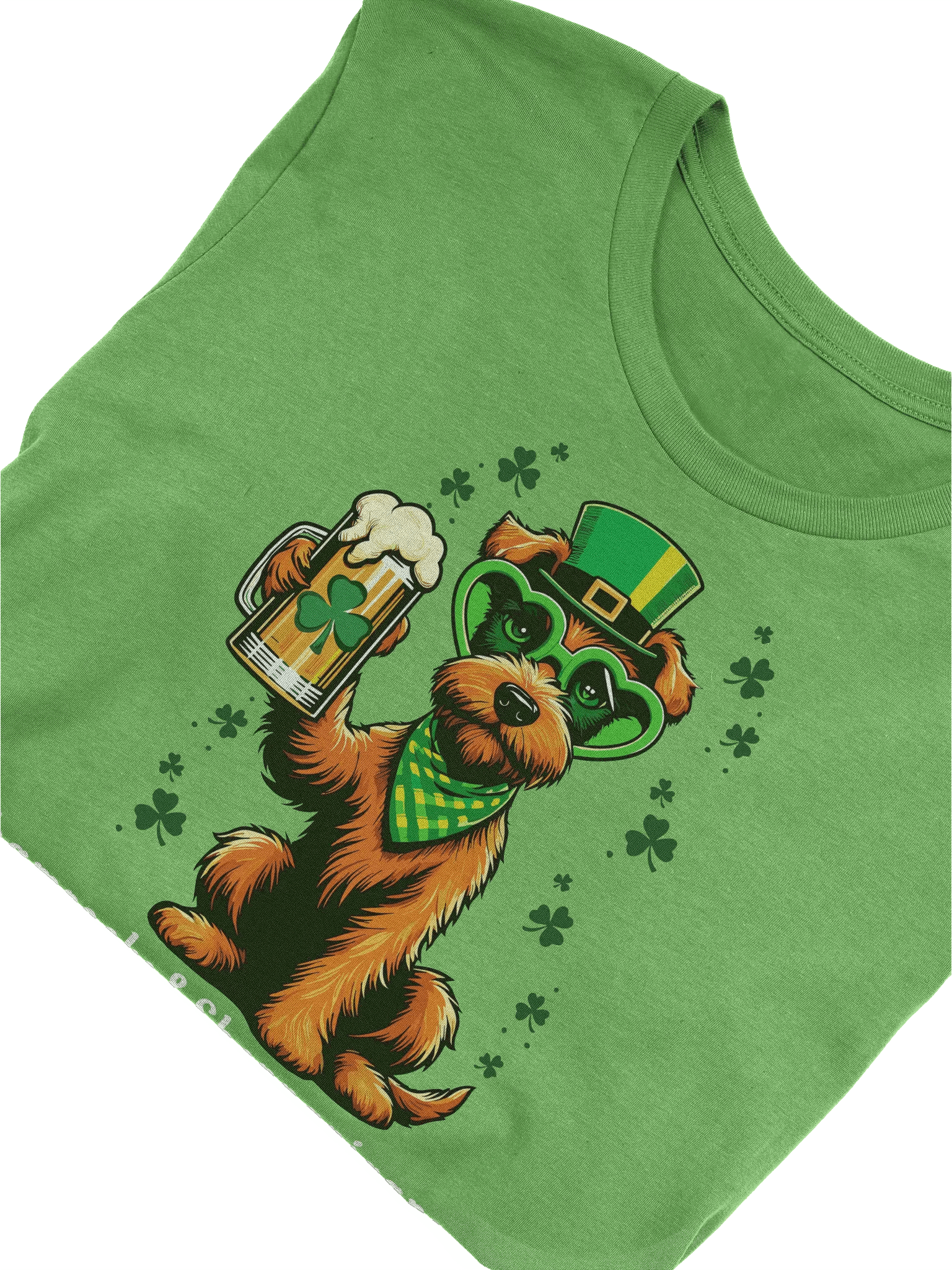 Irish Terrier St. Patrick's Day T-Shirt product image (3)