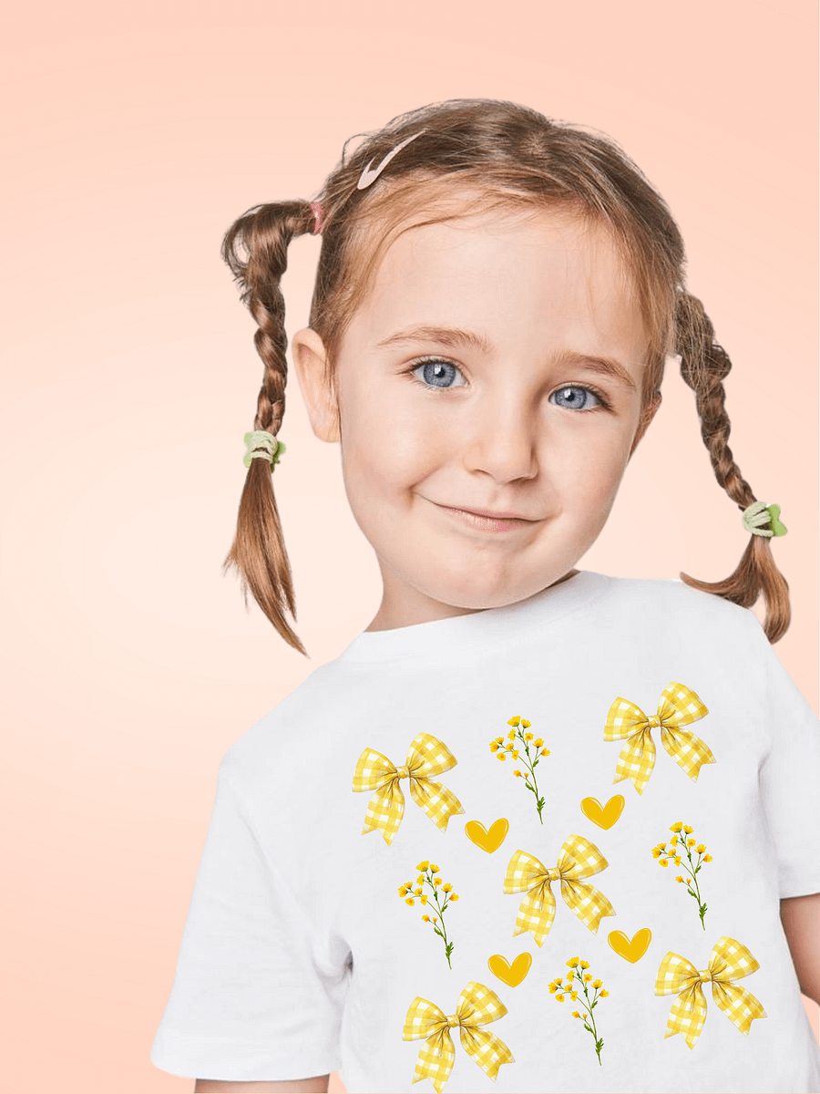 Sunshine Bows and Blooms Kid's T-Shirt product image (2)