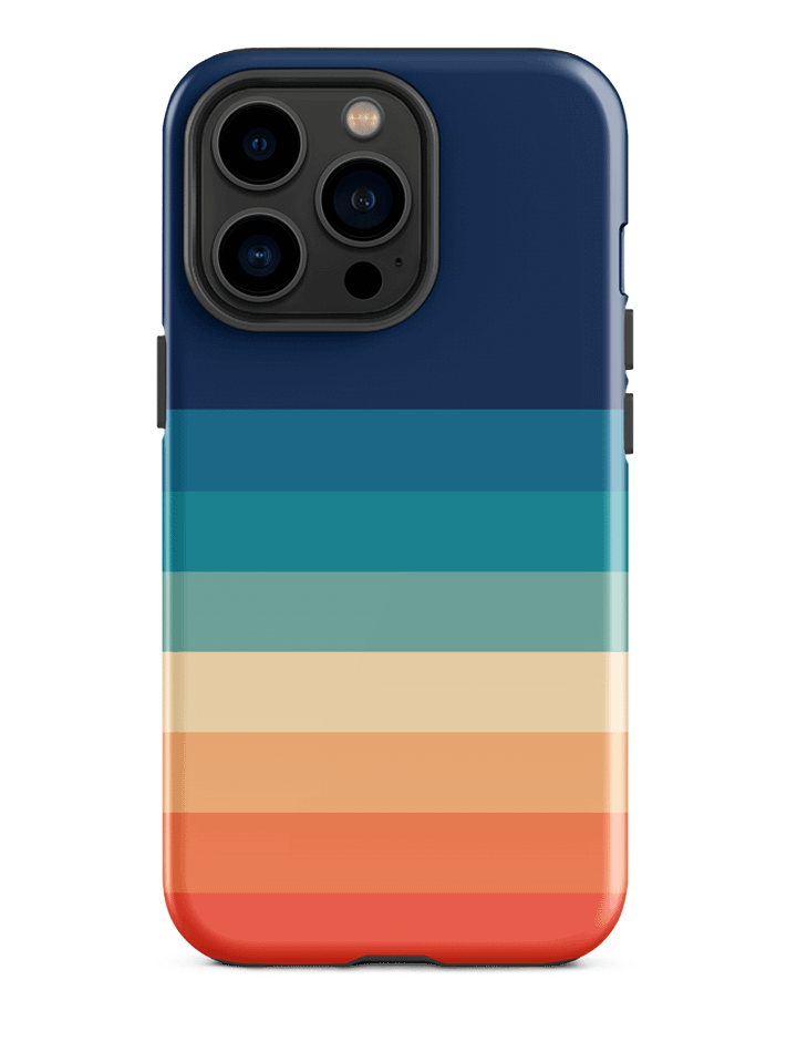 Retro Gradient iPhone Tough Case product image (1)
