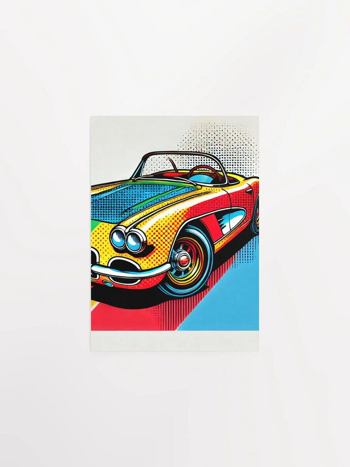 Retro Ride Pop Art Poster product image (8)