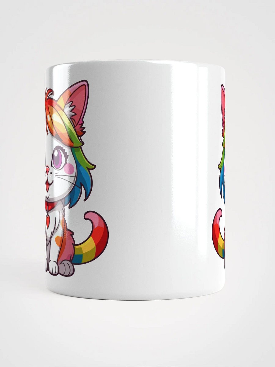 Cute Rainbow Color Cat 2 , Mug product image (9)