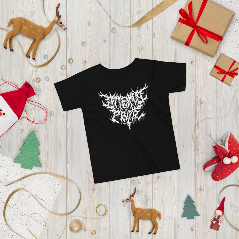 Toddler T-Shirt - Metal Logo (White) product image (7)