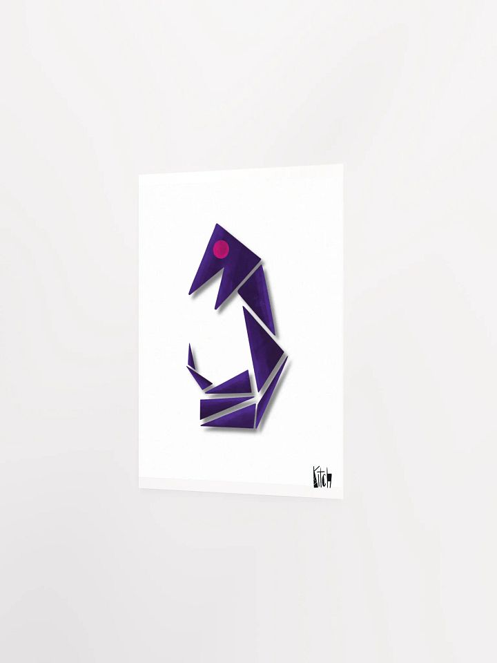 Geometric Snake Art Print product image (2)