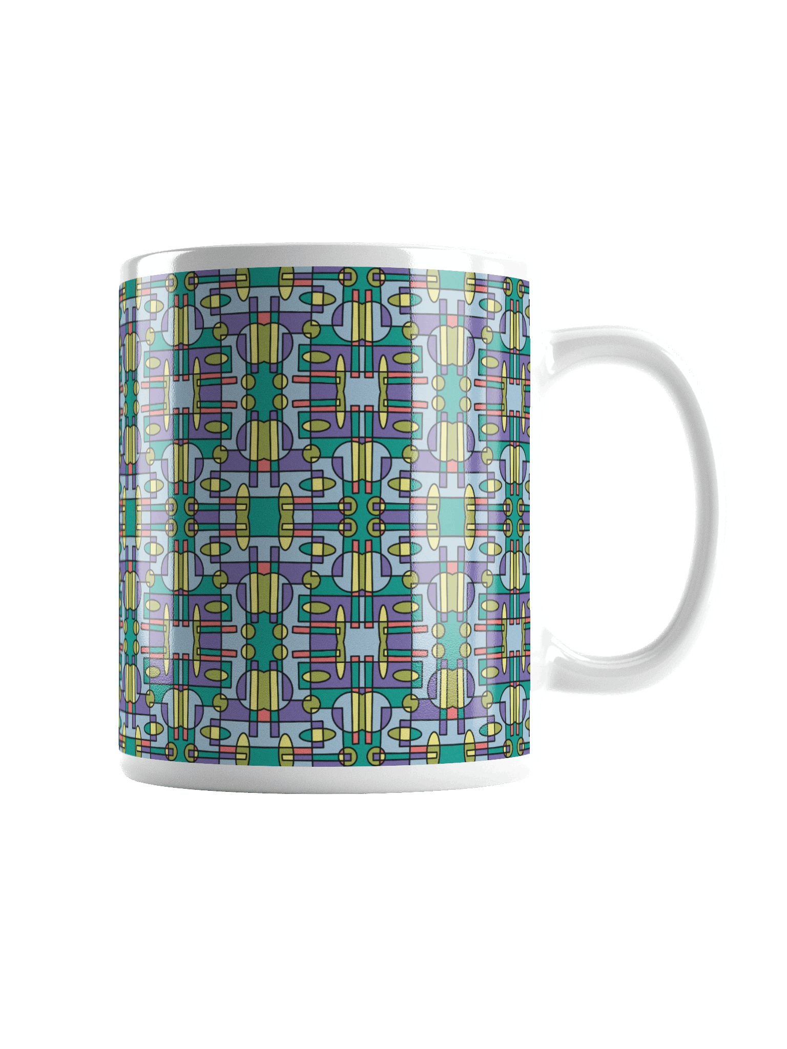 Whimsical Circus Tent – Ceramic Mug product image (1)