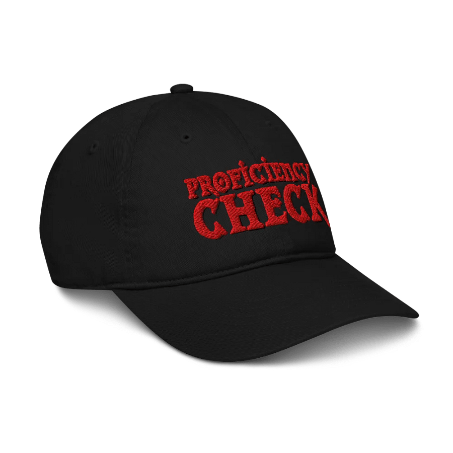 Red Proficiency Check - Organic Dad Hat product image (4)