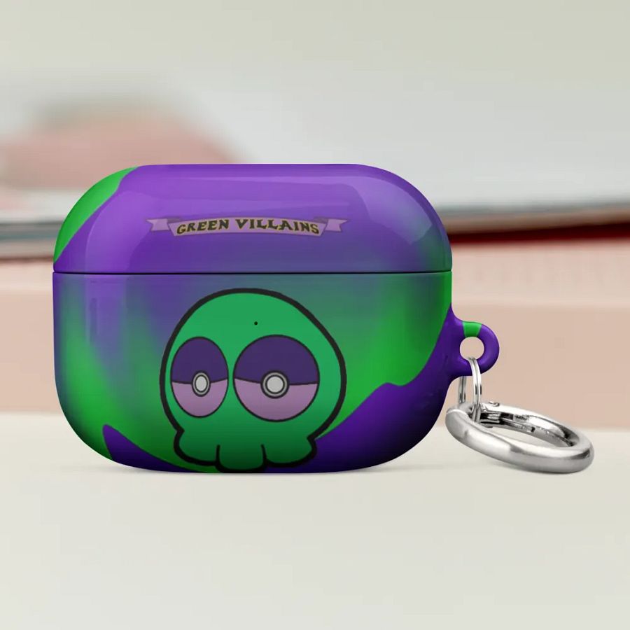 Green Skull Headphone Case product image (47)