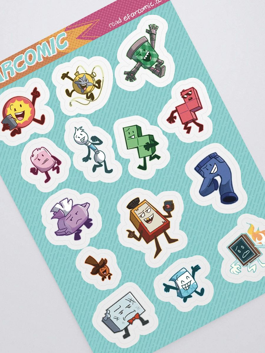 EFAR Cast Sticker Set product image (1)