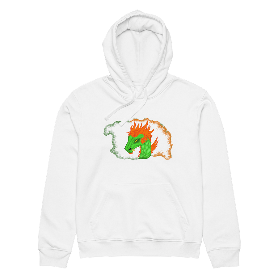 Dragon's Fire Unisex Organic Hoodie product image (6)