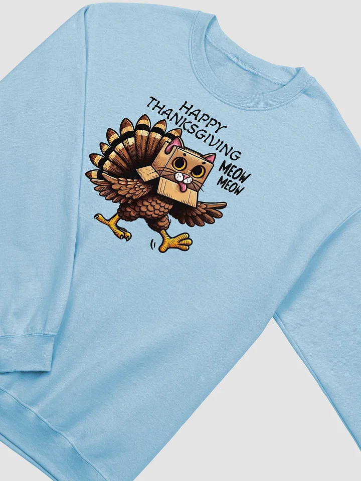 Happy Thanksgiving Meow Sweatshirt product image (19)