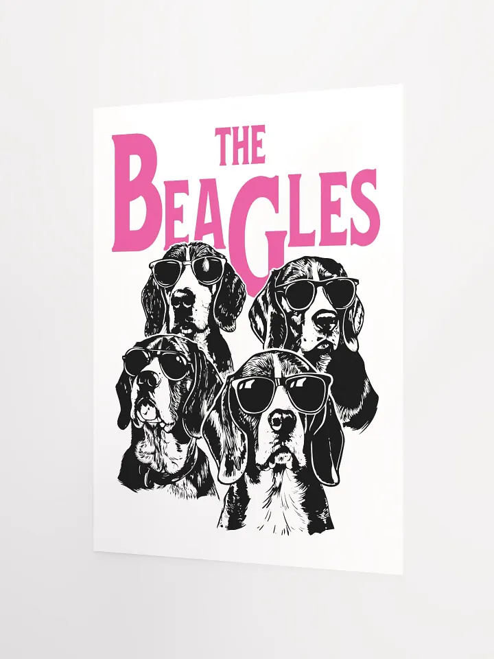 The Beagles Poster | Funny Poster for Beagle Paw-rents product image (10)