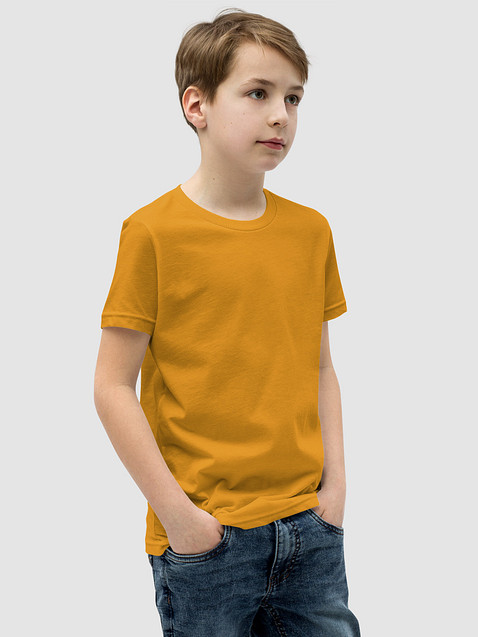 Photo showing Bella+Canvas Youth Short Sleeve T-Shirt