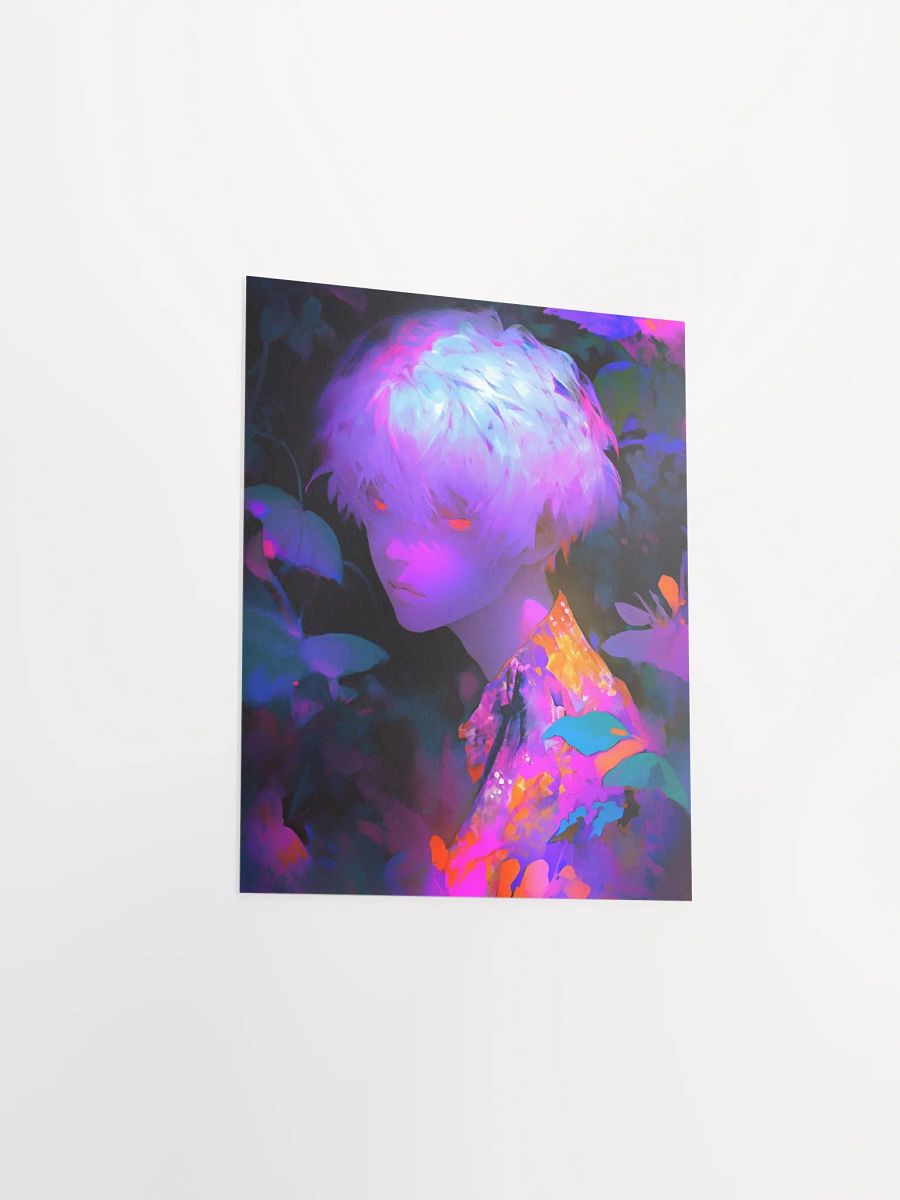 Ethereal Glowing Eyes Matte Poster product image (3)