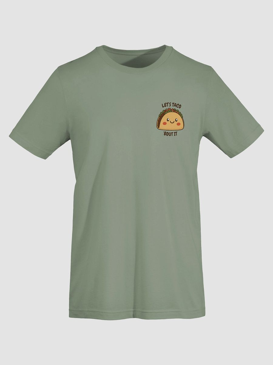 Cute Taco Pun T-Shirt – Kawaii Let’s Taco ‘Bout It Funny Food Tee product image (60)