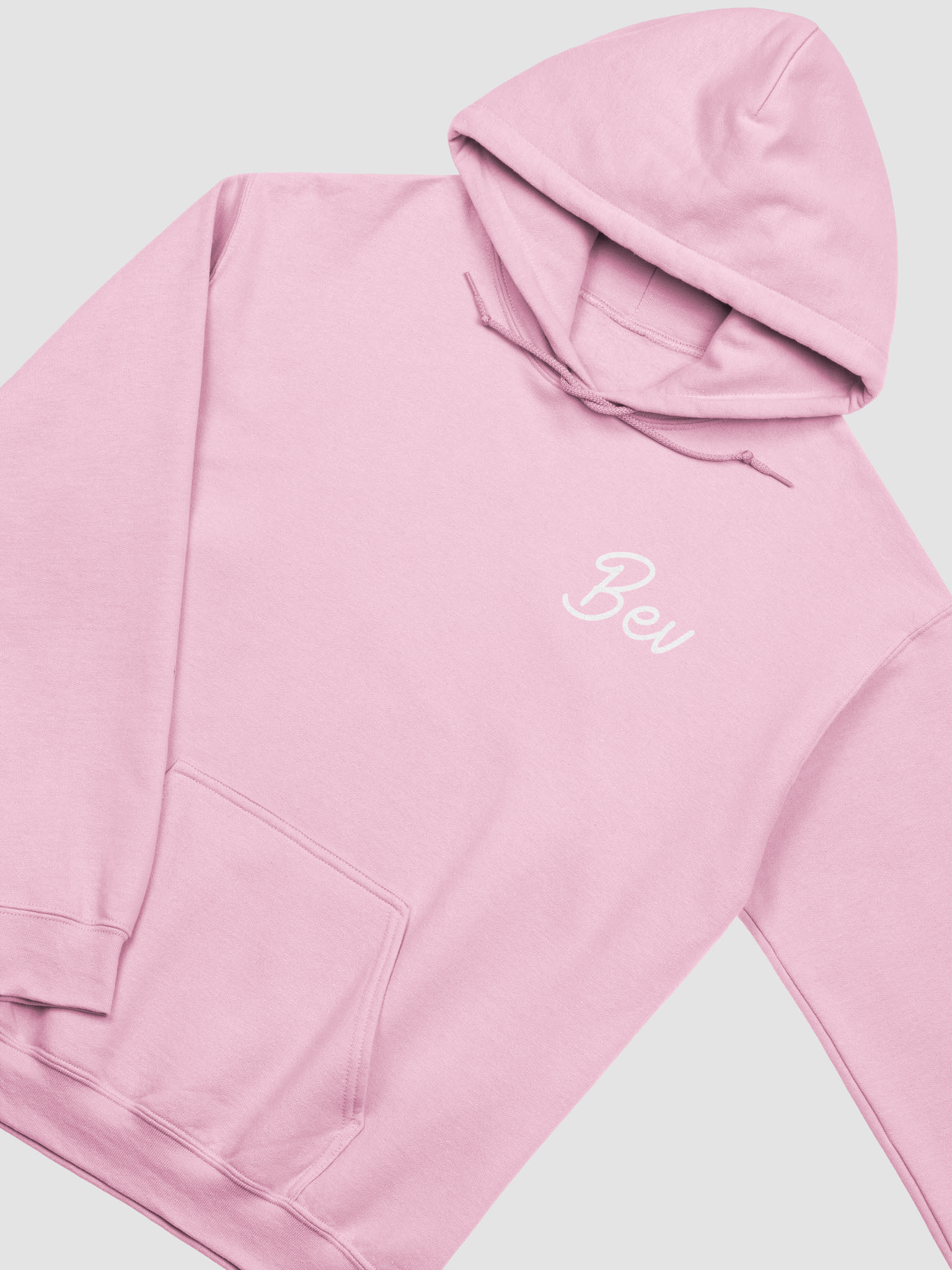 Custom Name Sweatshirt | Pink Sweatshirt with White Text | Bev product image (3)