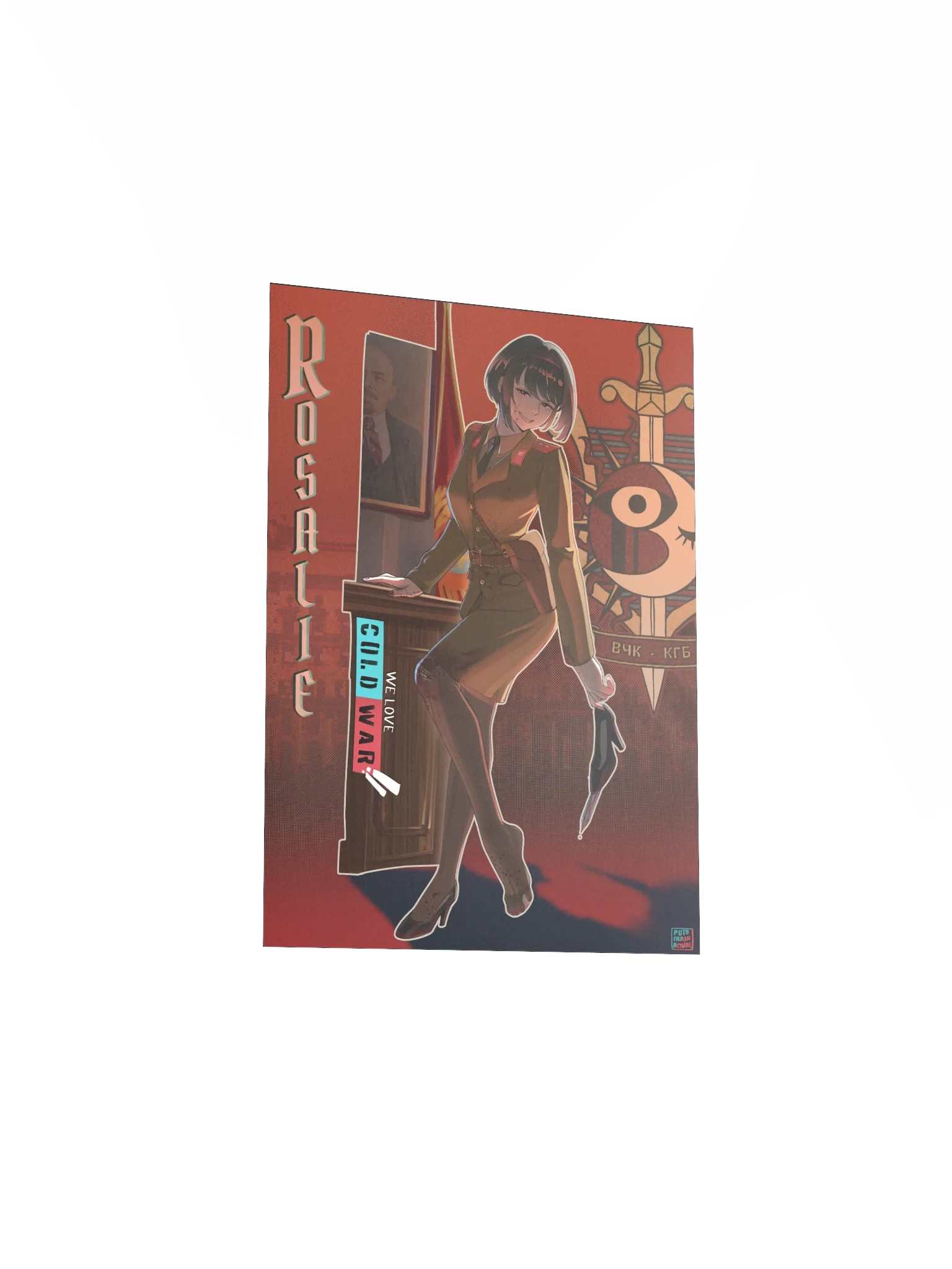 Rosalie KGB Guest Art Print by PutoTrashActual product image (14)