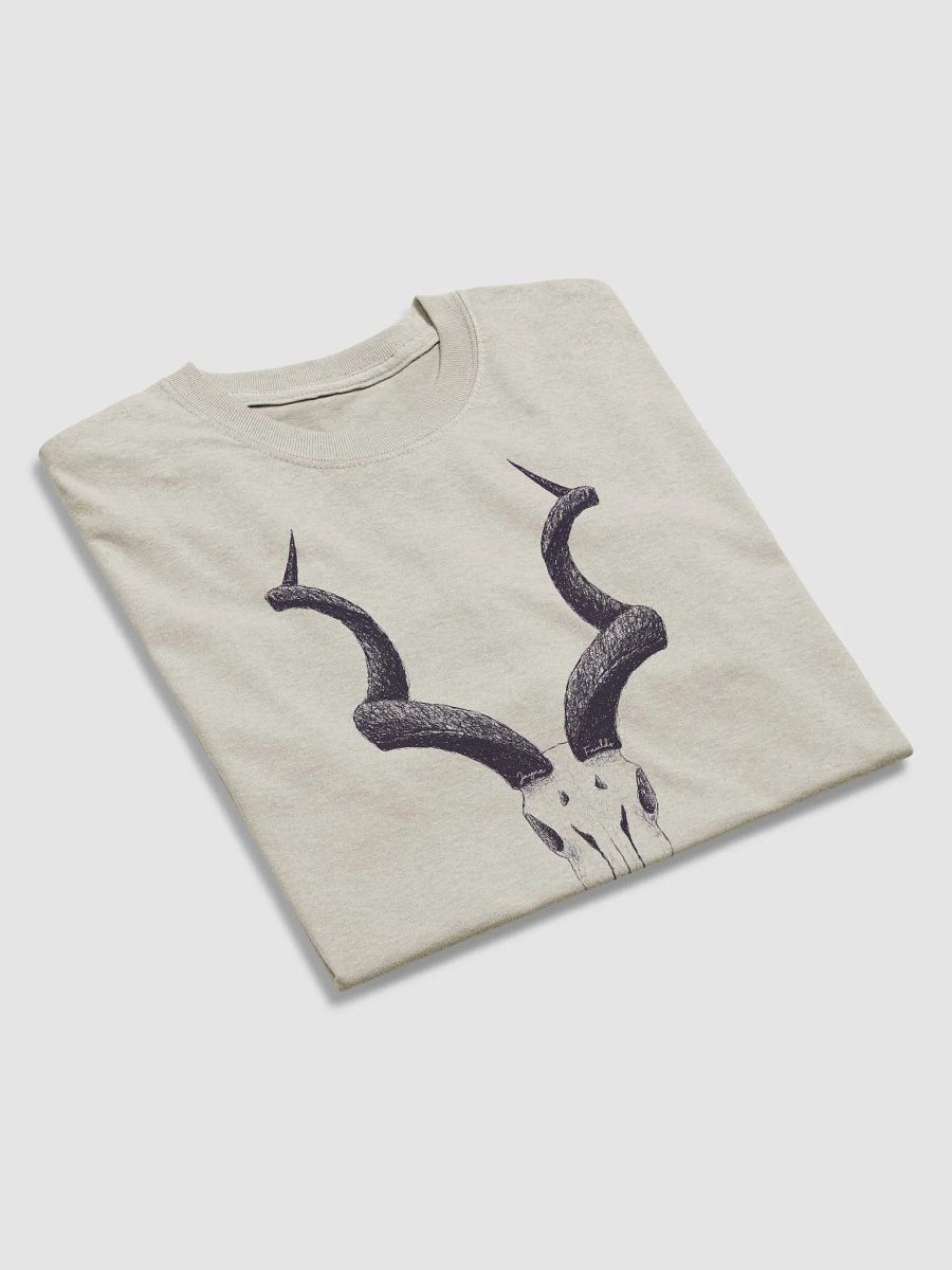 Kudu Skull (Dark) Unisex Tee product image (4)