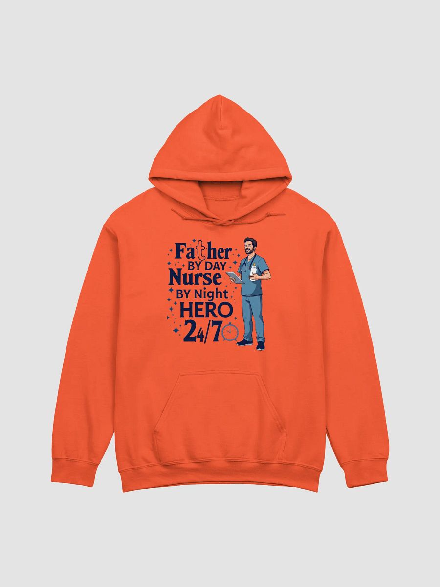 Hero 24/7 Nurse Dad Hoodie product image (1)