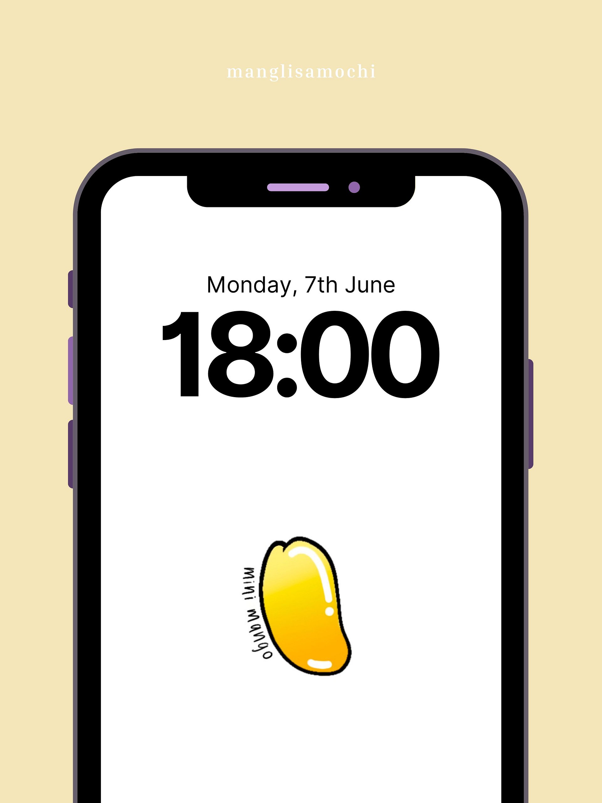 Cute Fruits / Digital Wallpaper Set product image (2)