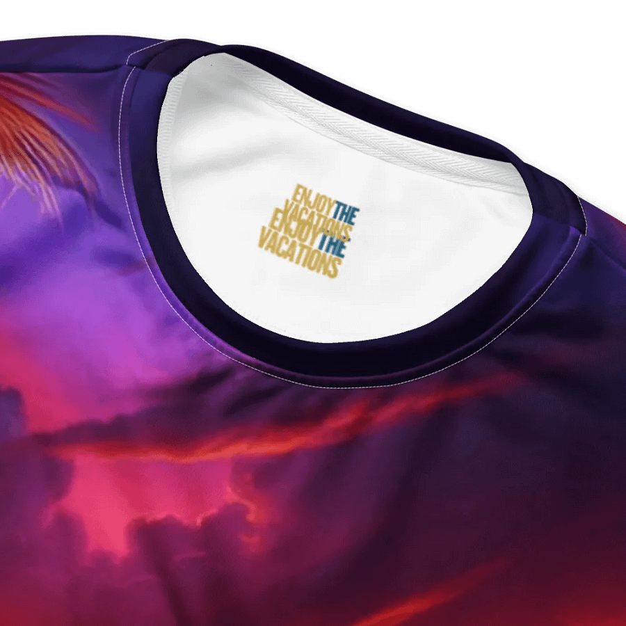 Tropical Sunset All-Over Print Sweatshirt | AI Design product image (4)