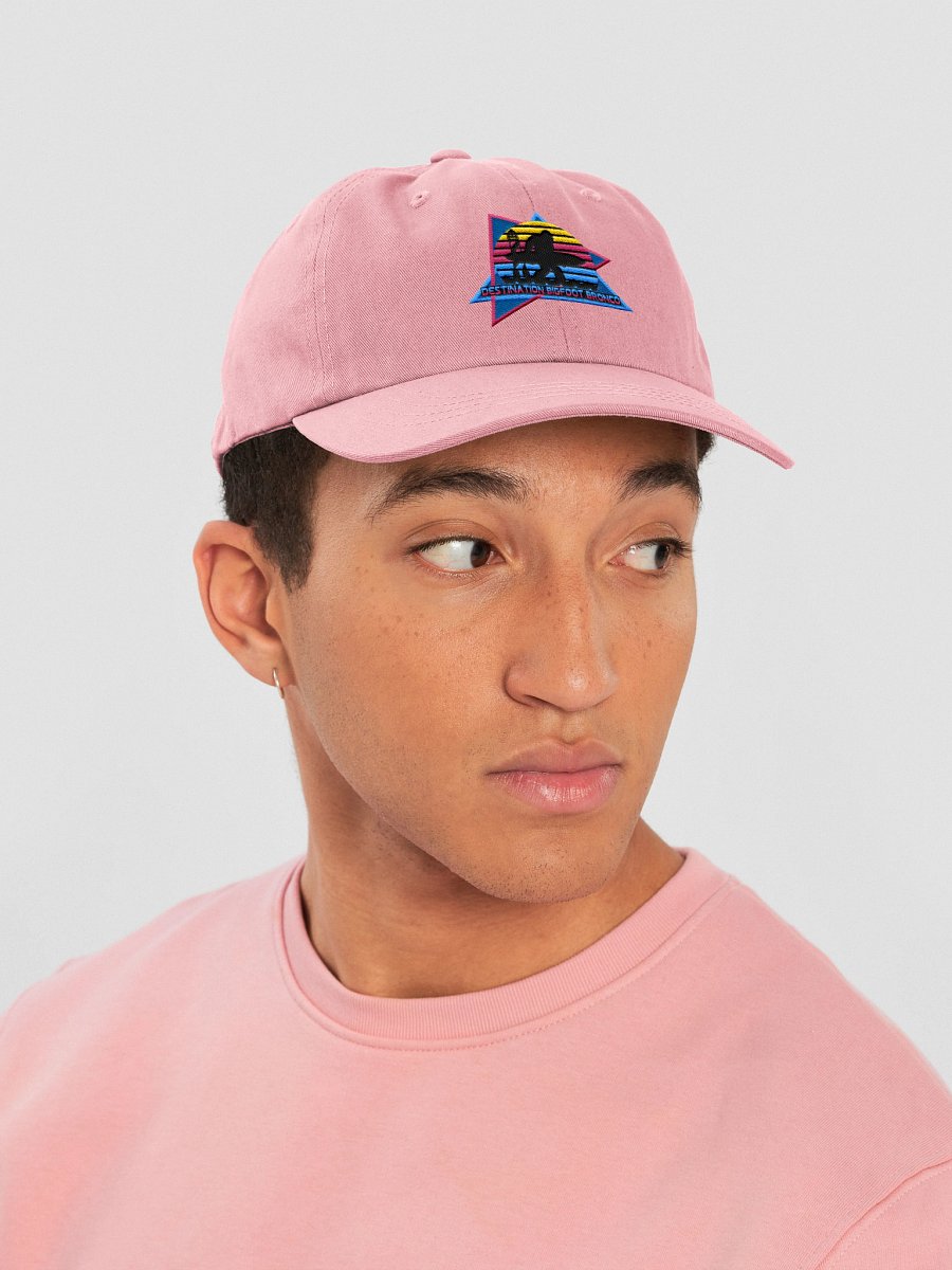 Destination Bigfoot Bronco Retro-Inspired Dad Hat (Pink) product image (6)
