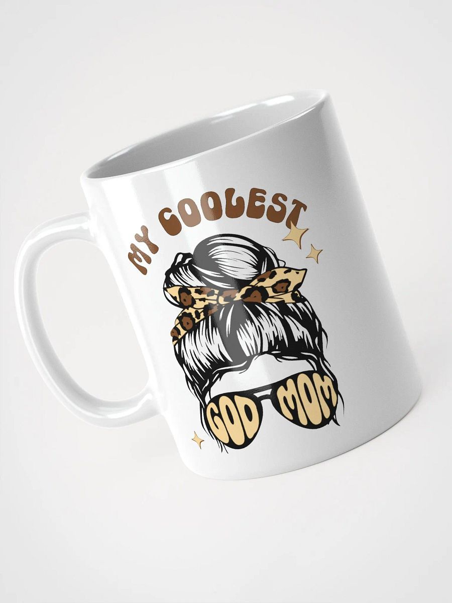 Retro groovy coffee mug, Godmother proposal, Birthday gift for godmom product image (4)
