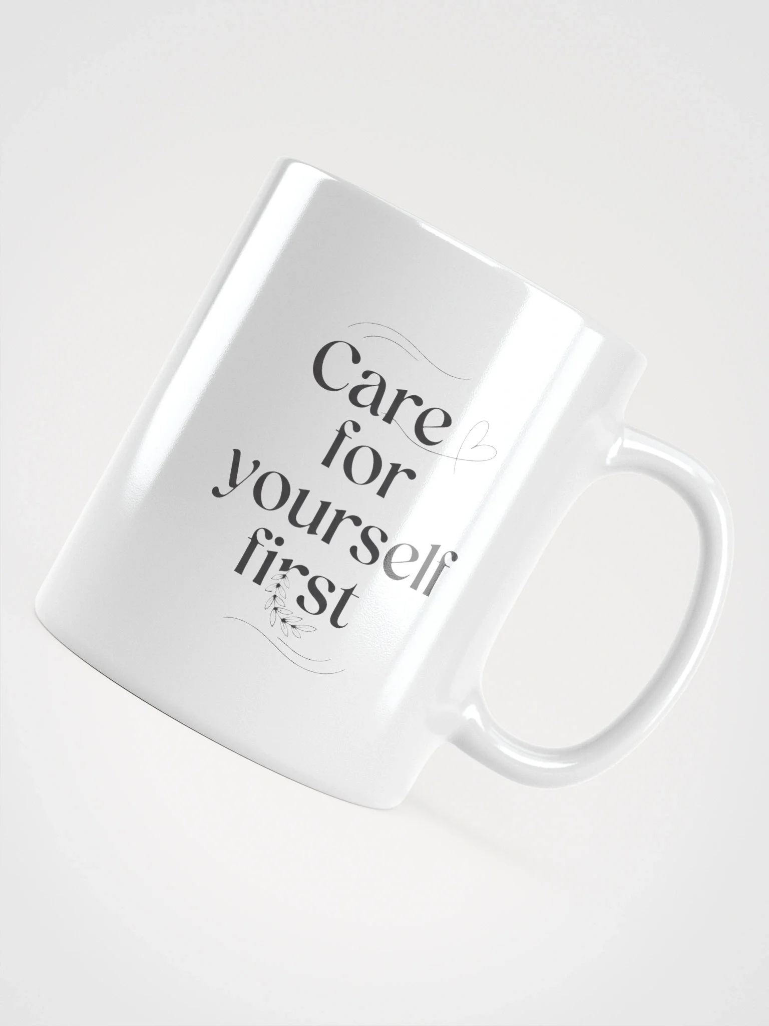 Self-Care Mug – “Care for Yourself First” Inspirational Coffee Mug | Perfect Gift for Wellness & Mindfulness product image (5)