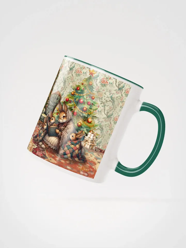 A Regency Christmas Tale Ceramic Mug | 11oz & 15oz | Festive Design with Peek-A-Boo Colors | Dishwasher & Microwave Safe product image (2)