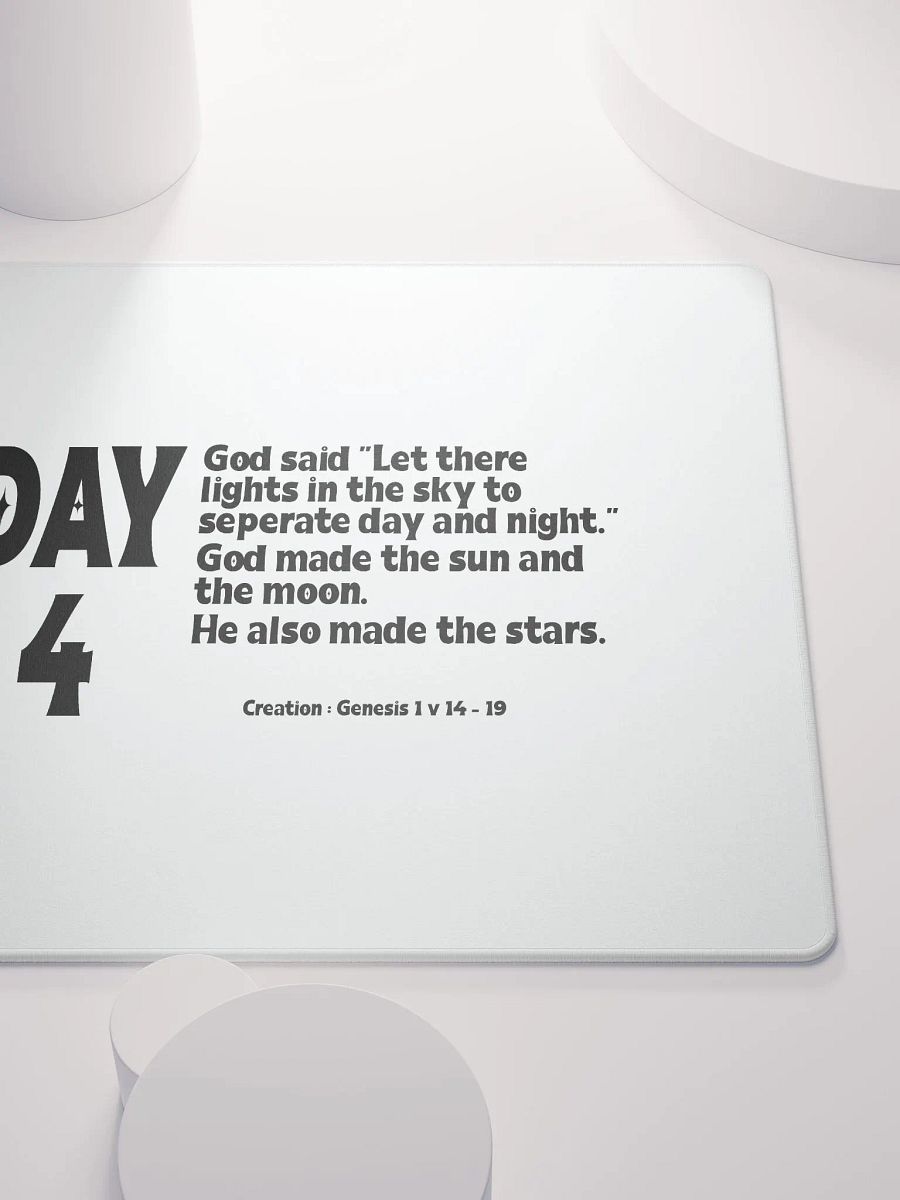 CREATION: DAY 4 Christian, Jesus, faith, God, Bible, Christianity, Jesus Christ, religion, Bible Verse, Love product image (9)