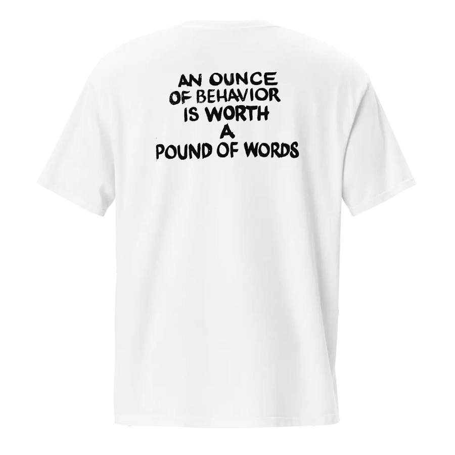 Ounce of Behavior Pocket Tee product image (1)