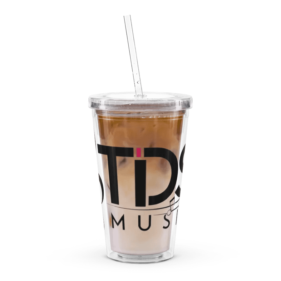 TDS Music 16oz Double Wall Insulated Tumbler - Clear, Music Themed Design product image (10)