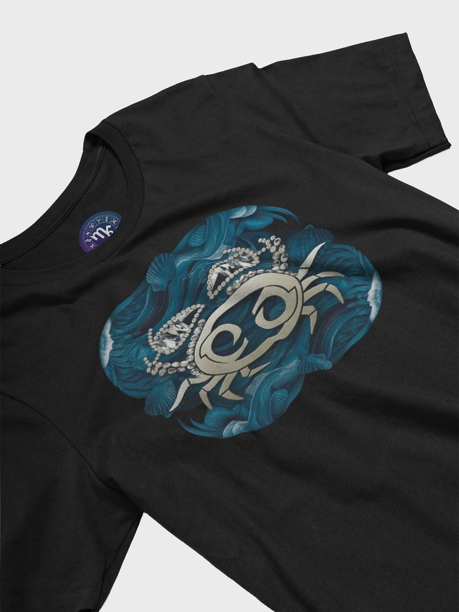 Exclusive Cancer Zodiac T-Shirt - Unisex Celestial Crab and Oceanic Design product image (5)