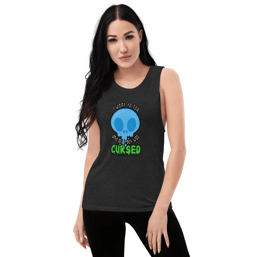 All I Got Was Cursed - Mage - Women's Style Muscle Tank product image (9)