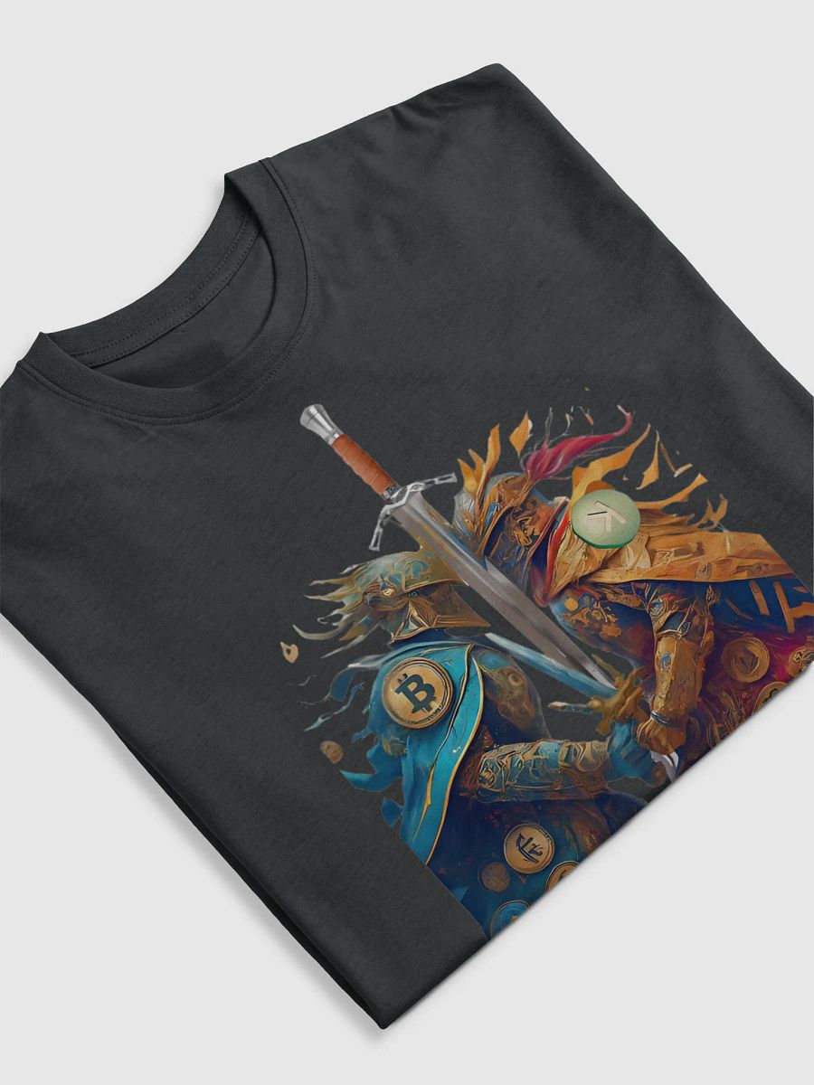 Bitcoin vs. Kaspa Black T-Shirt product image (3)