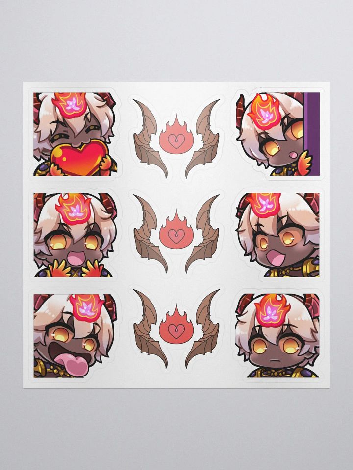 HEX Emotes Sticker Sheet product image (1)