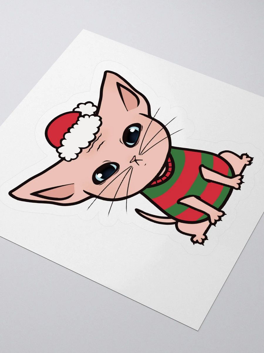 Christmas Kitty Sticker product image (3)
