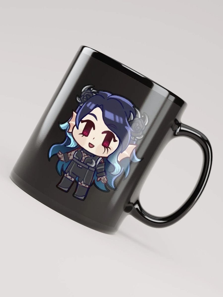Chibi Lily Cyren + Logo Mug (11oz / 325ml) product image (5)