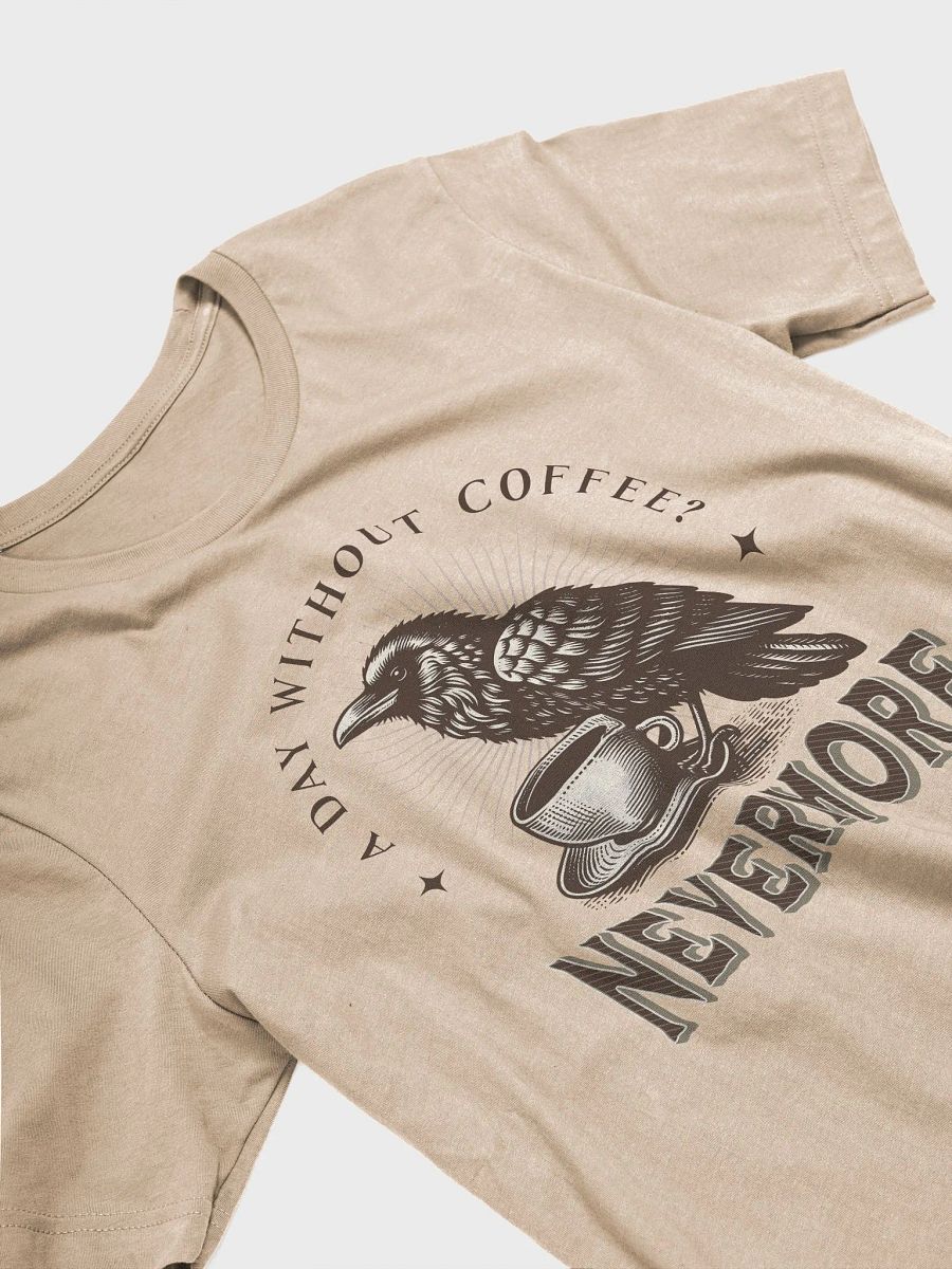 Book and Coffee Shirt “Nevermore” product image (40)